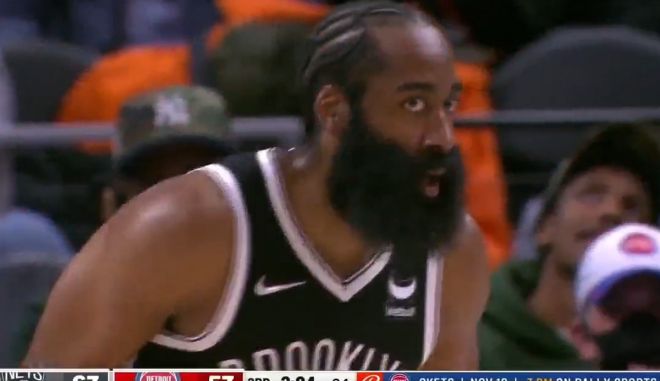 Η γκάφα του αιώνα από τον Τζέιμς Χάρντεν στο Πίστονς – Νετς