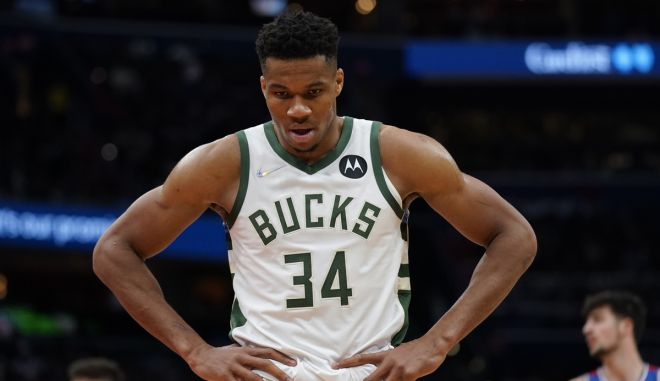 Το post του Γιάννη Αντετοκούνμπο μετά την ήττα από τους Γουίζαρντς: “Έχουμε 72 παιχνίδια να γίνουμε καλύτεροι”