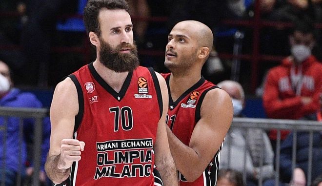 Αρμάνι Μιλάνο – Μπαρτσελόνα 75-70: Μόνοι στην κορυφή οι Ιταλοί