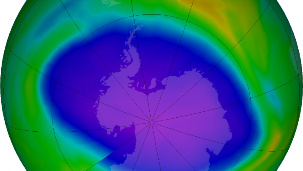 Τεράστια τρύπα του όζοντος πάνω από Ανταρκτική- αύξηση μέσα 2021