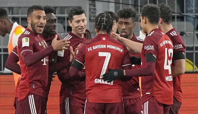 Ντόρτμουντ – Μπάγερν 2-3: Πήρε το ντέρμπι τίτλου με Λεβαντόβσκι