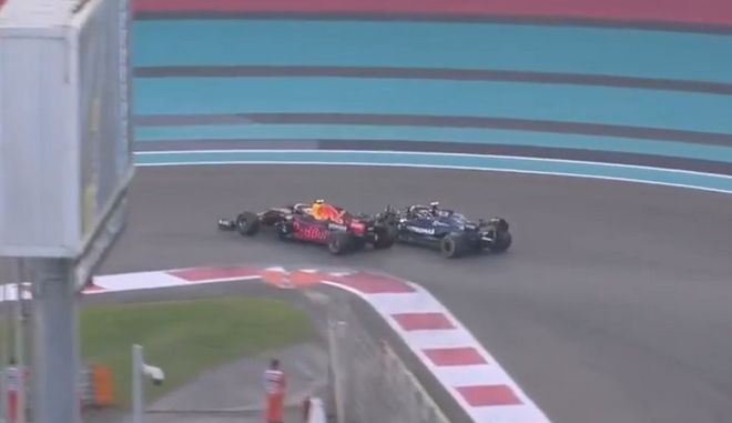 Formula 1, Άμπου Ντάμπι: Χάμιλτον και Φερστάπεν παραλίγο να έχουν επαφή στην “στροφή 7” του πρώτου γύρου