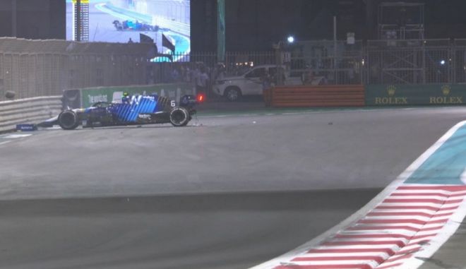 Formula 1, Άμπου Ντάμπι: Ο Λατίφι κατέστρεψε το μονοθέσιό του έξι γύρους πριν από το τέλος και έβαλε φωτιά στη μάχη του τίτλου