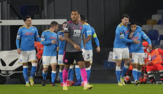 Europa League: Η Νάπολι απέκλεισε τη Λέστερ, πρόκριση και για Ρεάλ Σοσιεδάδ