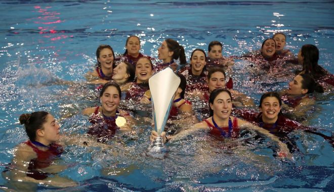 Ολυμπιακός πόλο γυναικών: Σάρωσαν τα πάντα και έκαναν ιστορικό καρέ τίτλων οι ερυθρόλευκες