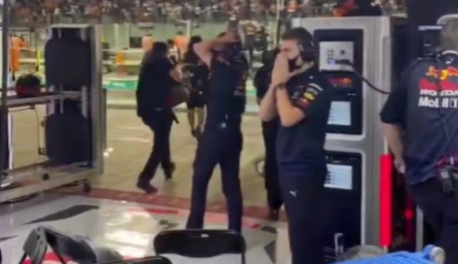 Formula 1: Ο πανζουρλισμός στα pit της Red Bull από την κάμερα του Παύλου Τσιτσιπά
