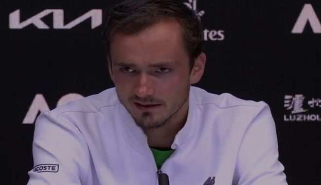 Μεντβέντεφ για τις αποδοκιμασίες: “Θα είναι δύσκολο να συνεχίσω το τένις όταν είναι έτσι”