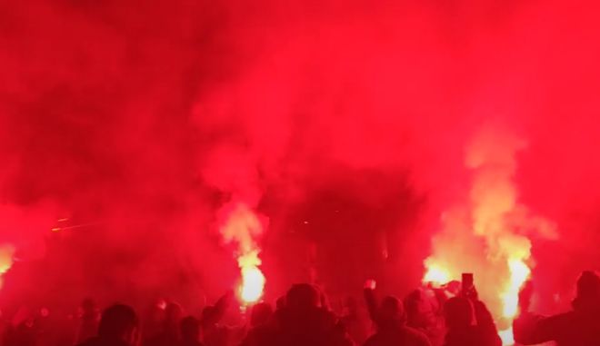 Παναιτωλικός: Θερμή υποδοχή στους παίκτες μετά τη μεγάλη νίκη επί της ΑΕΚ