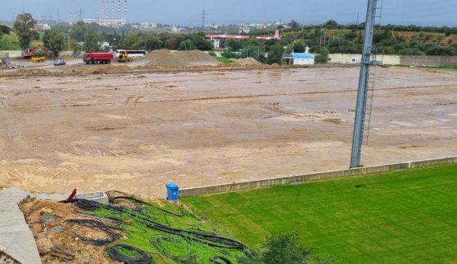 ΟΦΗ: Συνεχίζονται τα έργα στο ΒΑΚ, έτοιμο το πρώτο γήπεδο