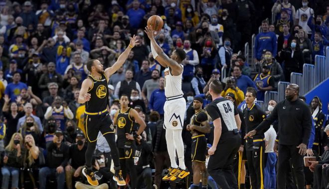 NBA: Το νικητήριο buzzer-beater τρίποντο του Μόρις στην νίκη των Νάγκετς επί των Γουόριορς