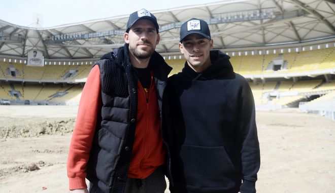 ΑΕΚ: Ο Αραούχο συναντήθηκε με την ομάδα μπάσκετ στην OPAP Arena