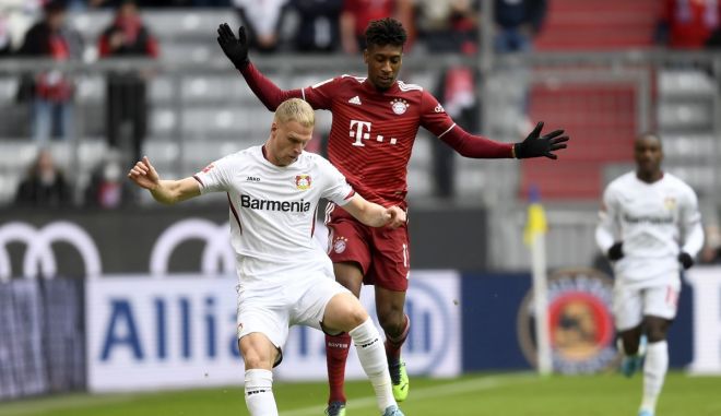 Bundesliga: Η Μπάγερν κόλλησε στην ισοπαλία με τη Λεβερκούζεν, η Λειψία γλίτωσε την ήττα