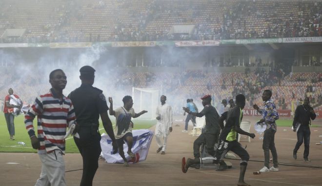 Νιγηρία: Εισβολή οπαδών στον αγωνιστικό χώρο και επεισόδια μετά τον αποκλεισμό από την Γκάνα