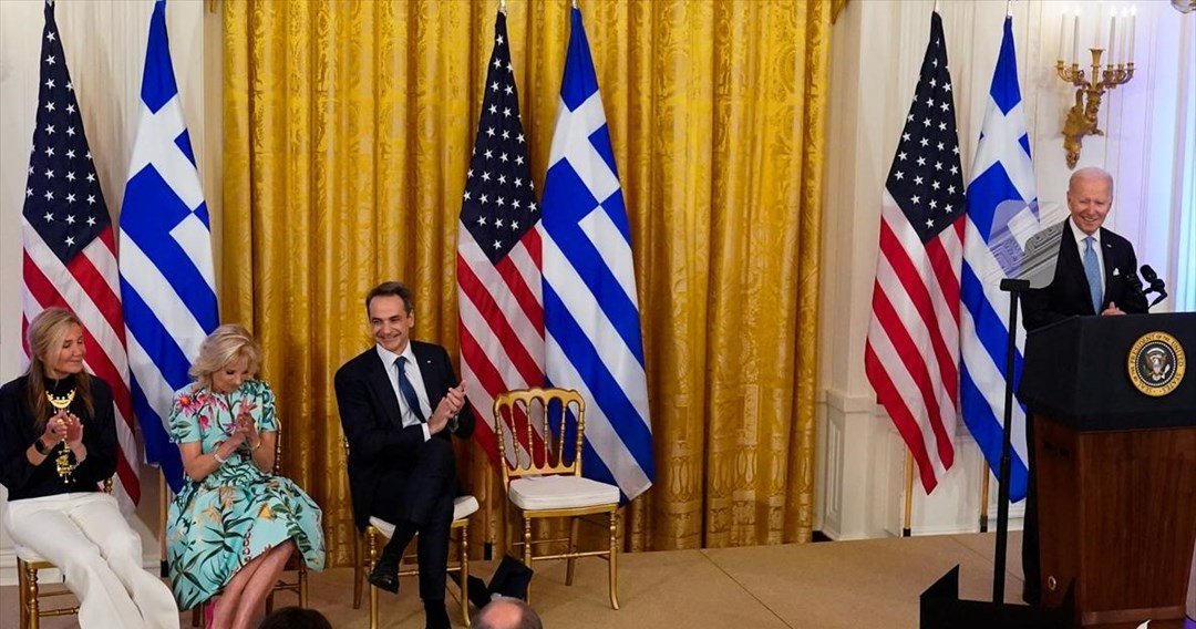 Μητσοτάκης-Μπάιντεν: «Στο απόγειο οι σχέσεις Ελλάδας-ΗΠΑ»