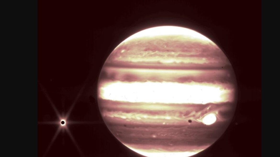 James Webb: Νέες εντυπωσιακές εικόνες από τον Δία και τα φεγγάρια του