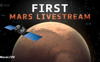 join esa on youtube for first marslive stream pillars