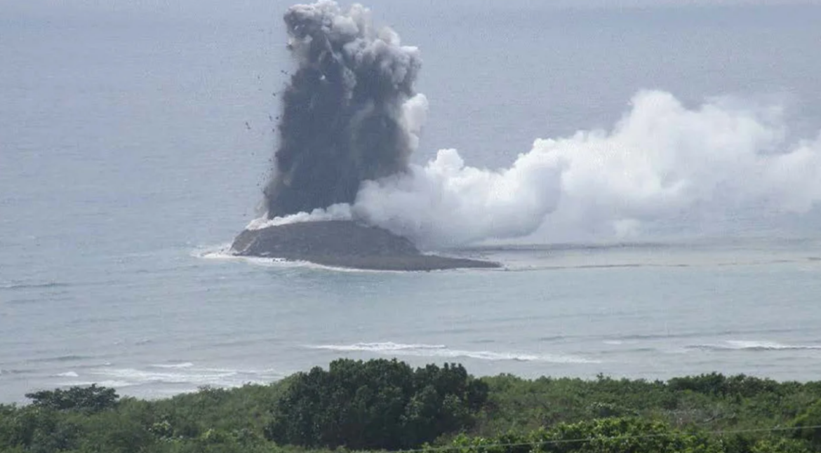 Σχηματίστηκε το νεότερο νησί του κόσμου