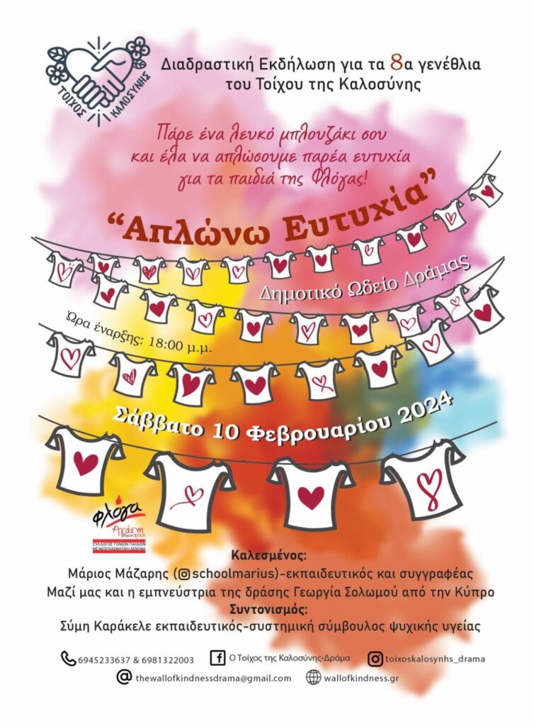 8 Χρόνια Τοίχος της Καλοσύνης