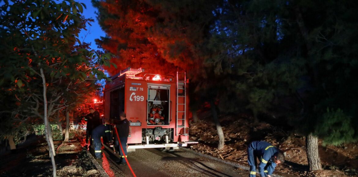 Λακωνία: Οριοθετήθηκε η πυρκαγιά στον Αρχάγγελο