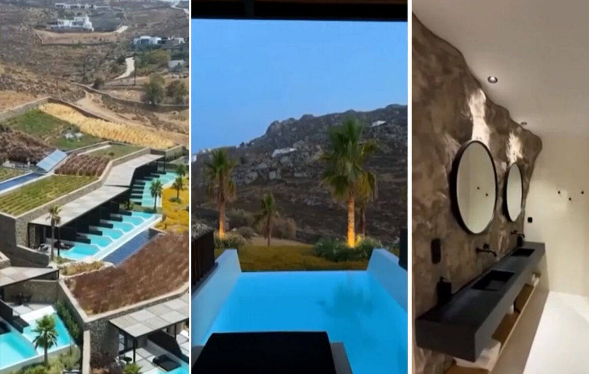 Αυτό είναι το υπερπολυτελές ξενοδοχείο του Νίκου Οικονομόπουλου στη Μύκονο