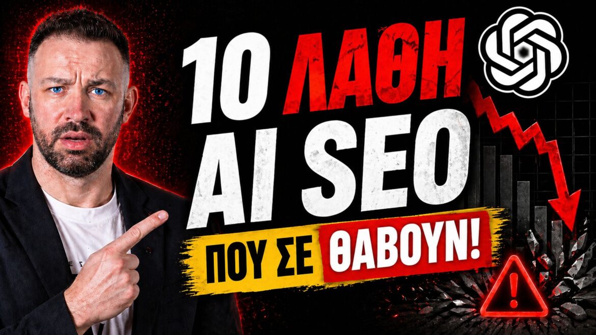 Λεπτομερής Οδηγός AI SEO: 10 Λάθη που Πρέπει Να Διορθώσετε Τώρα